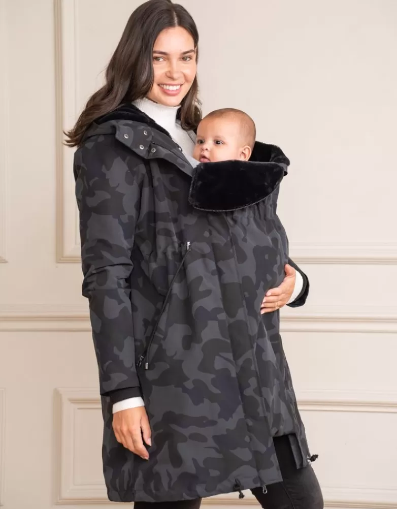 Flash Sale Camo 3-in-1 zwangerschaps- en babydraagparka | Jassen en jacks