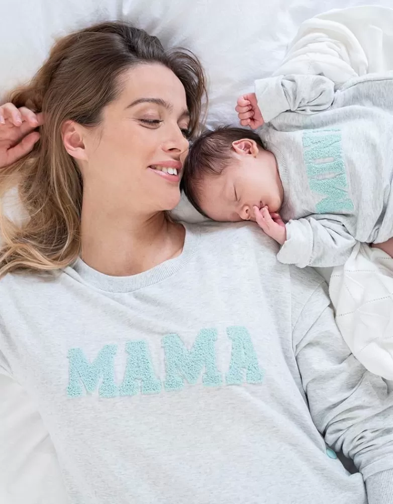 Best Sale Mama & Mini Sweatshirts van Katoenmix Baby Cadeau | Babykleding