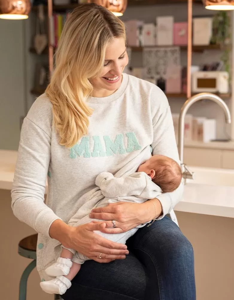 Best Sale Mama & Mini Sweatshirts van Katoenmix Baby Cadeau | Babykleding