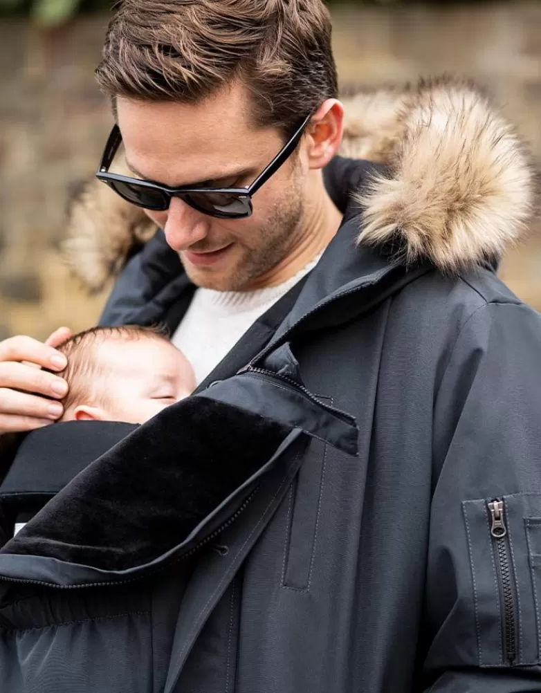 Hot Parka voor Heren met Babyzakje Heren Heren | Jassen & Dragen