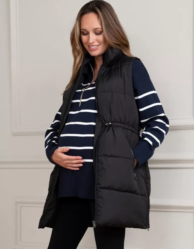 Online Zwart 3-in-1 zwangerschaps- en babydraagvest | Jassen en jacks